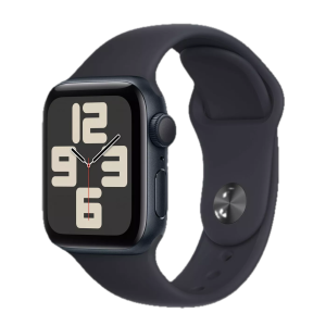 Apple Watch SE 2 GPS 40mm Midnight Aluminium Case with Midnight Sport Band (M/L) 2024 Apple Watch SE 2 GPS 40mm Midnight Aluminium Case with Midnight Sport Band (M/L) 2024